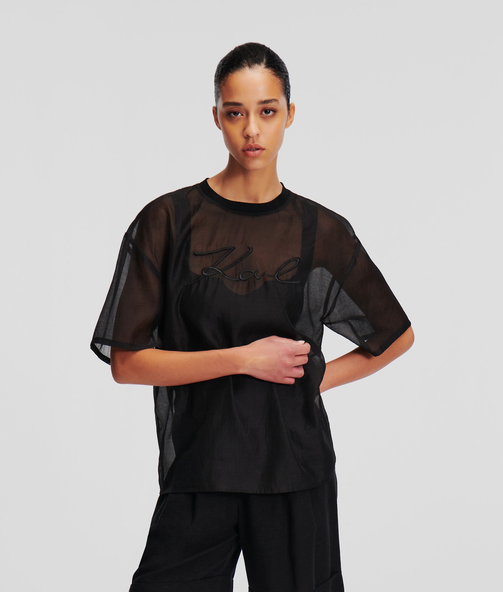 (image for) Convenient Karl Signature Organza T-Shirt